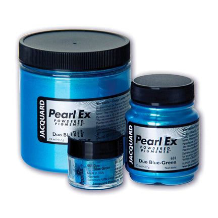 How to use Jacquard Pearl Ex Powdered Pigments with Colored Pencil