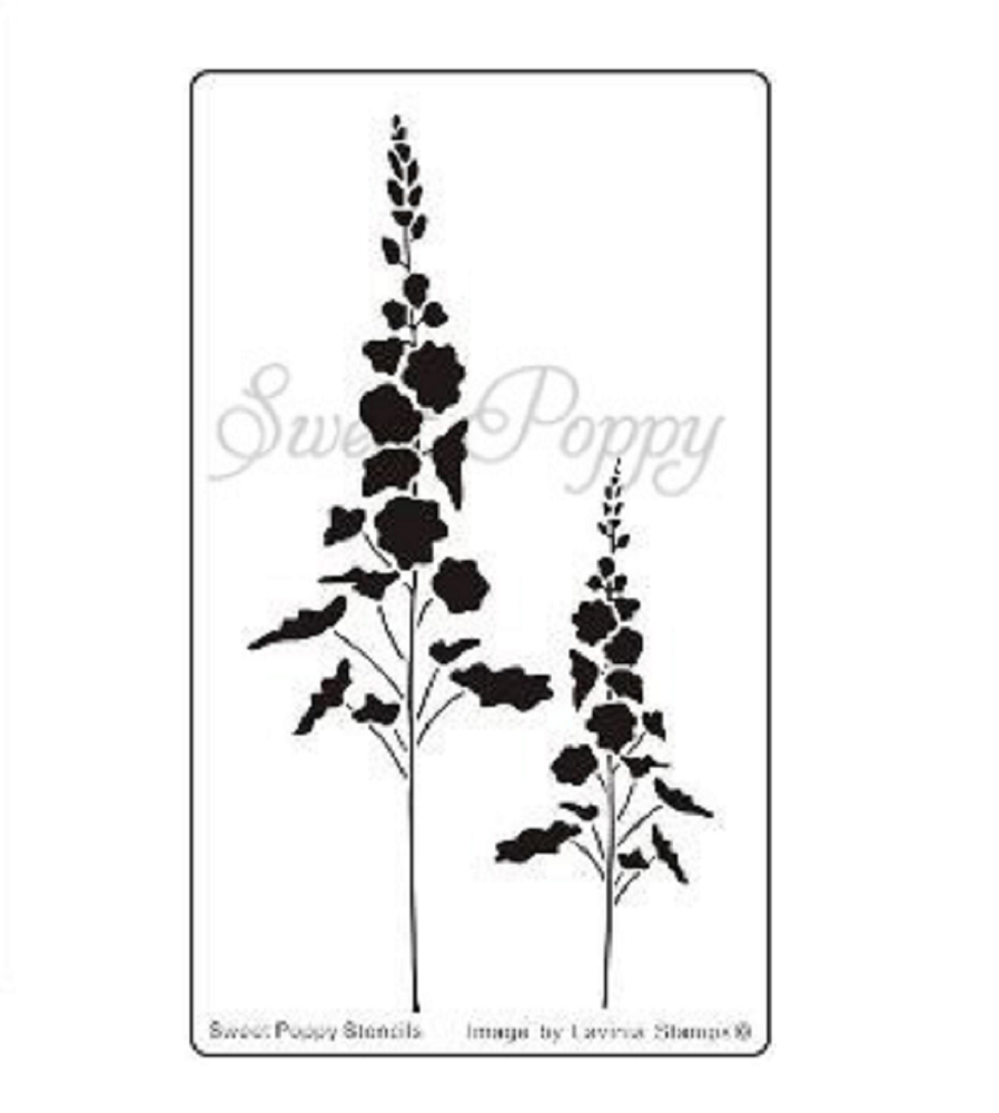 Flowers & Foliage Stencils by Sweet Poppy Stencils – Del Bello's Designs