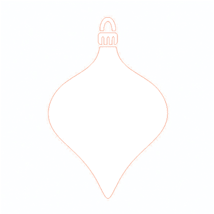 MajeMask Pointy Bauble Stencil by Card-io