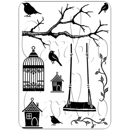 Swings and Things A6 Stamp Set by Card-io