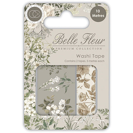 Washi Tape, Belle Fleur, 2 Pack, by Craft Consortium