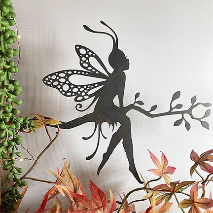 Metal Garden Ornament (Uncoated), Bella by Lavinia Stamps