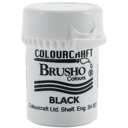 Brusho Crystal Colour, Black by Colourcraft