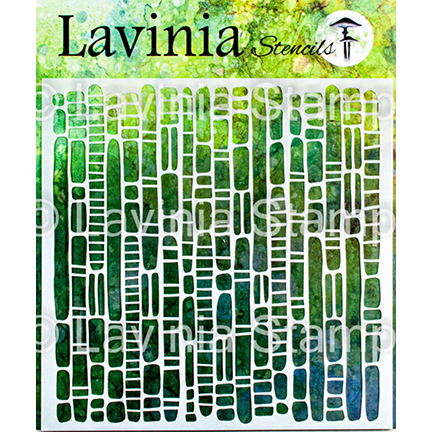 Block Print Stencil by Lavinia Stamps