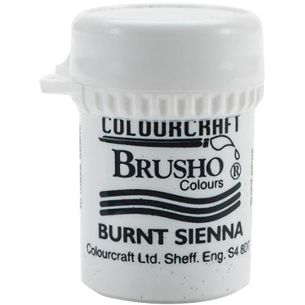 Brusho Crystal Colour, Burnt Sienna by Colourcraft