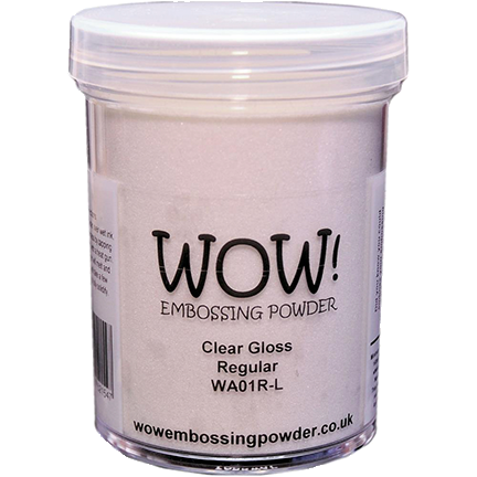 Embossing Powder, Clear Gloss Regular, Large by WOW!