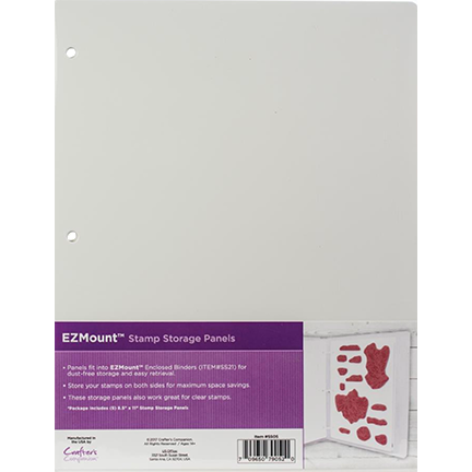 EZMount Lightweight Stamp Storage Panels (Large), 5 Pack by Crafter's Companion