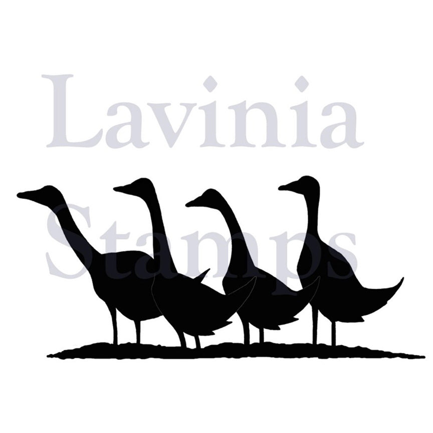 Gaggle of Geese by Lavinia Stamps