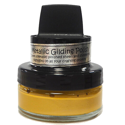 Cosmic Shimmer Metallic Gilding Polish, Hay Bale by Creative Expressions