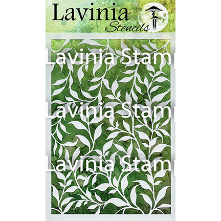 Laurel Stencil by Lavinia Stamps