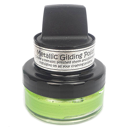 Cosmic Shimmer Metallic Gilding Polish, Lime Burst by Creative Expressions