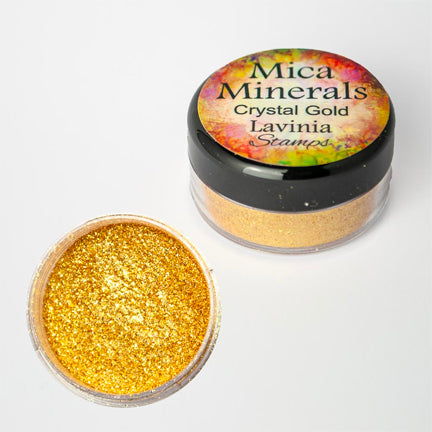 Mica Minerals Crystal Gold by Lavinia Stamps