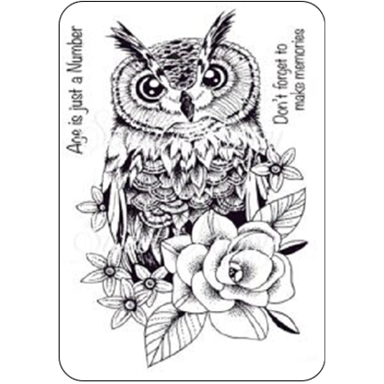 Owl A5 Stamp Set by Sweet Poppy Stencils *Retired*