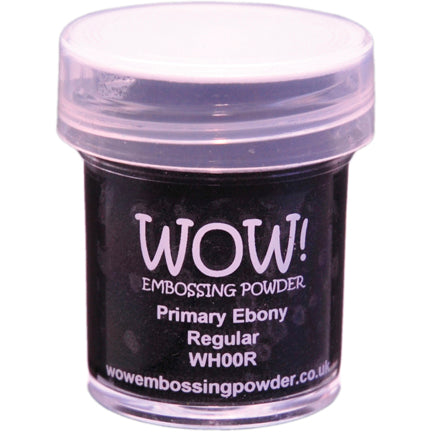 Primary Ebony Regular Embossing Powder by WOW!