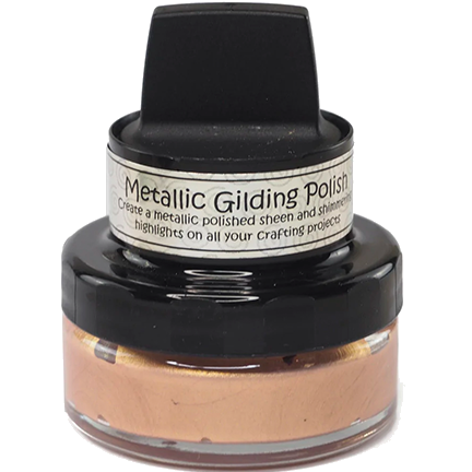 Cosmic Shimmer Metallic Gilding Polish, Rose Gold by Creative Expressions