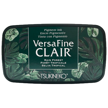 VersaFine Clair Ink Pad, Rain Forest by Tsukineko