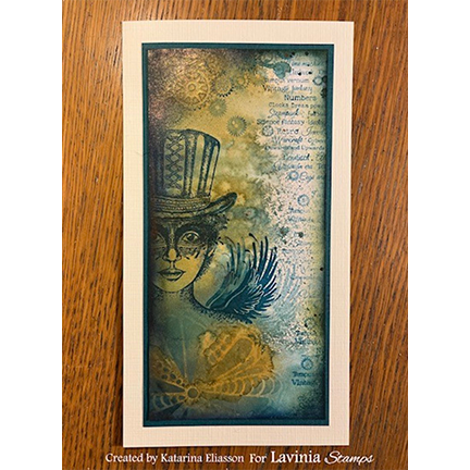 Steampunk Script by Lavinia Stamps