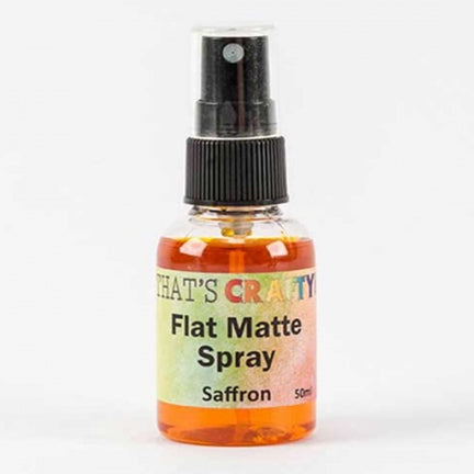 Flat Matte Saffron Spray by That's Crafty!