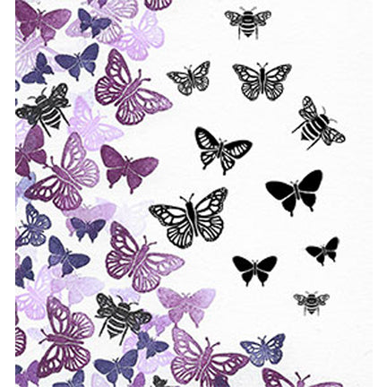 Majestix Bees and Butterflies Stamp Set by Card-io