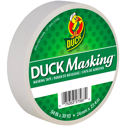 Masking Tape, White by Duck