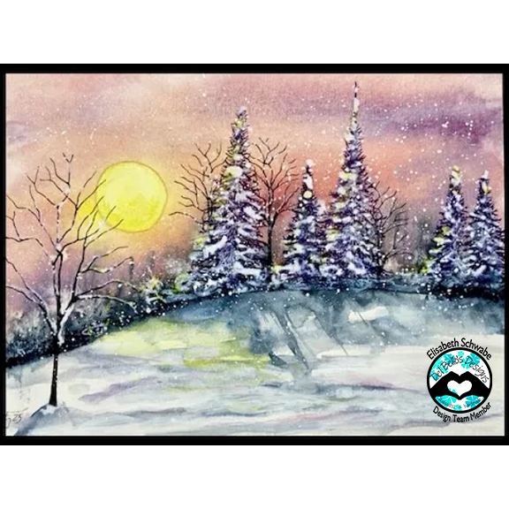 "Winter Sunset" Video Tutorial