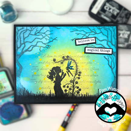 "Believe in Magical Things: Ink Blending, Masking & Adding the Details" Video Tutorial