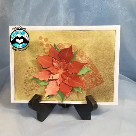 "3-D Poinsettia Card" Video Tutorial