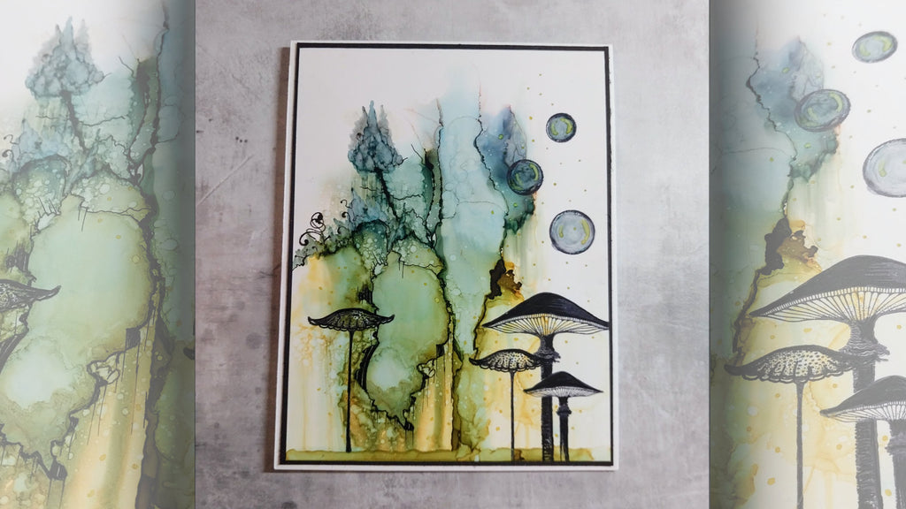 "Make a Scene" Alcohol Ink with Lavinia Stamps Video Tutorial