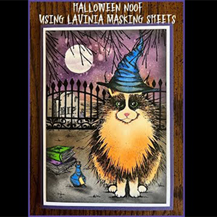 "Halloween Noof Using Lavinia Masking Sheets" Video Tutorial
