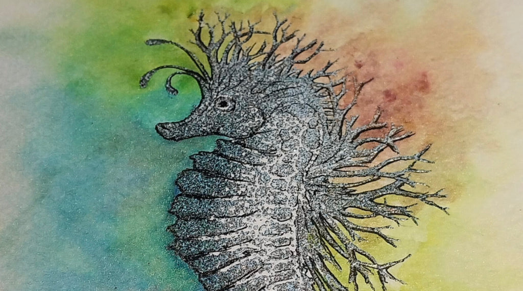 "Seahorse Magic" Watercolor Video Tutorial