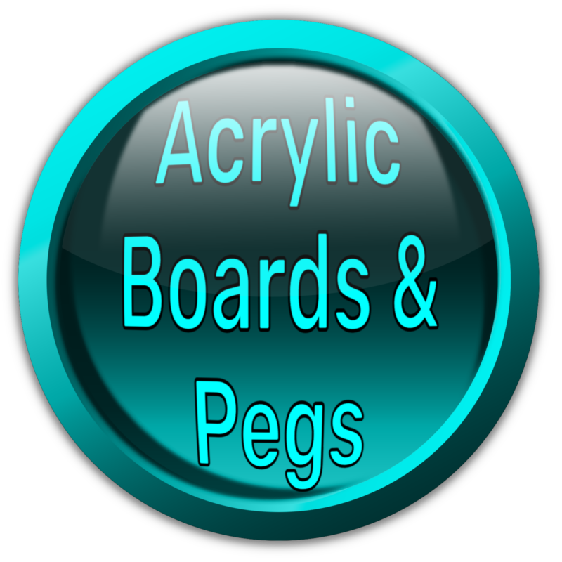 Acrylic Boards & Pegs