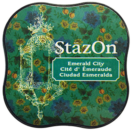 StāzOn Mini Ink Pad, Emerald City by Tsukineko