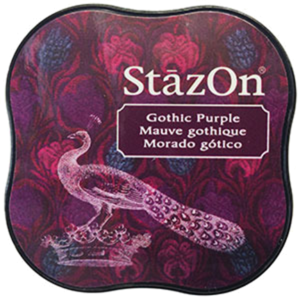 StāzOn Mini Ink Pad, Gothic Purple by Tsukineko