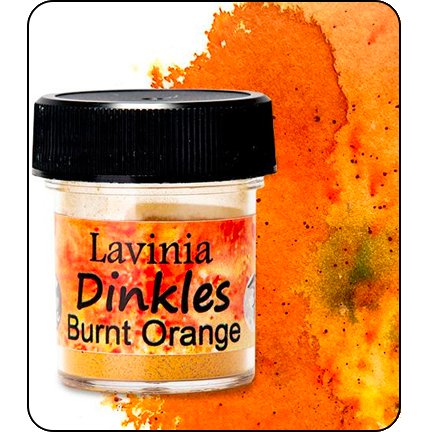 Dinkles Ink Powder, Burnt Orange by Lavinia Stamps