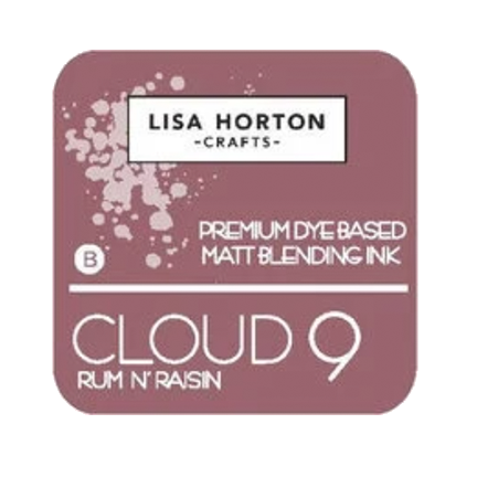 Copy of Cloud 9 Premium Dye-Based Matt Blending Ink Pad, Rum N' Raisin by Lisa Horton Crafts