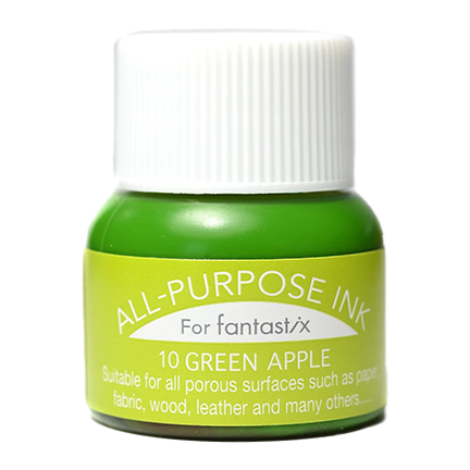 All-Purpose Fabric Ink, Green Apple by Tsukineko