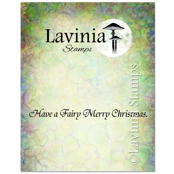 Fairy Merry Christmas Stamp by Lavinia Stamps *Retired*