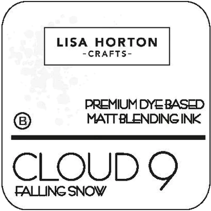Cloud 9 Premium Dye-Based Matt Blending Ink Pad, Falling Snow by Lisa Horton Crafts