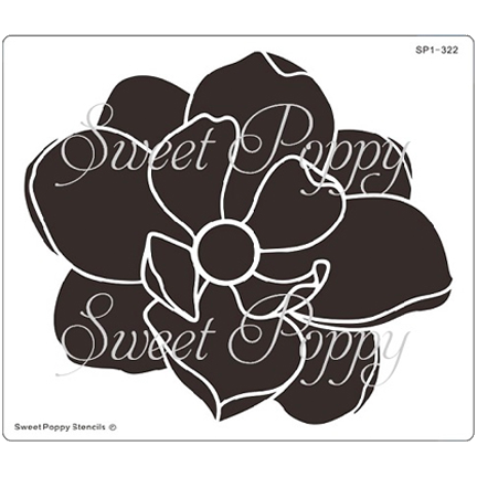 Flower Stencil - Art and Wall Stencil - Stencil Giant