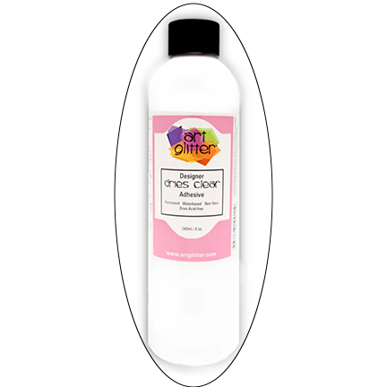 Designer Dries Clear Adhesive Refill, 8 ounces by Art Glitter