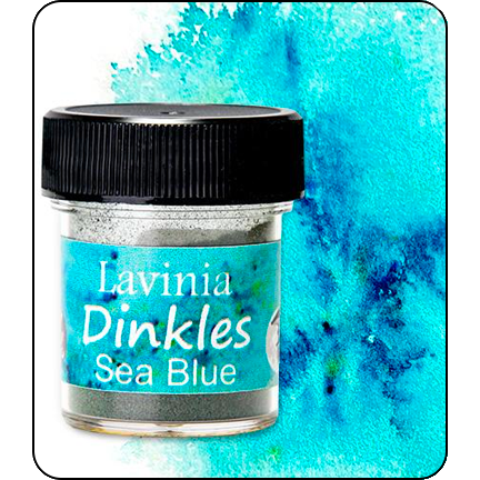 Dinkles Ink Powder, Sea Blue by Lavinia Stamps
