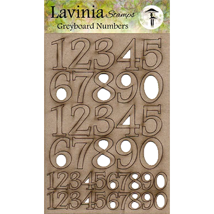 Greyboard, Numbers by Lavinia Stamps