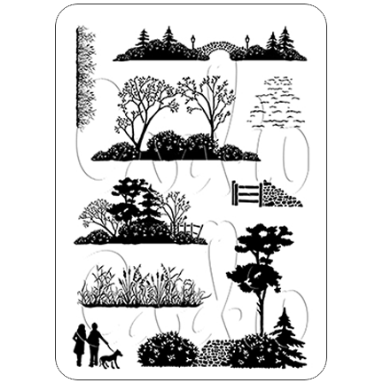 Waterside Walks A6 Stamp Set by Card-io