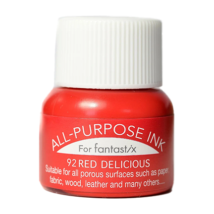 All-Purpose Fabric Ink, Red Delicious by Tsukineko