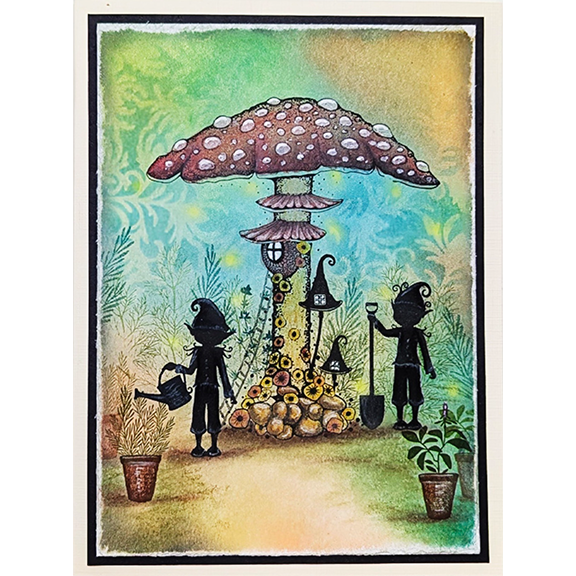 Shrooms Stamp by Lavinia Stamps