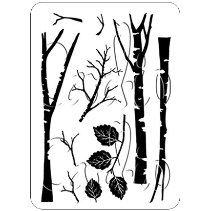 Tall Trees A6 Stamp Set by Card-io
