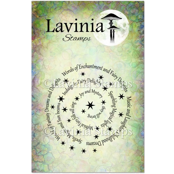 Spiral Of Spells Stamp by Lavinia Stamps *Retired*