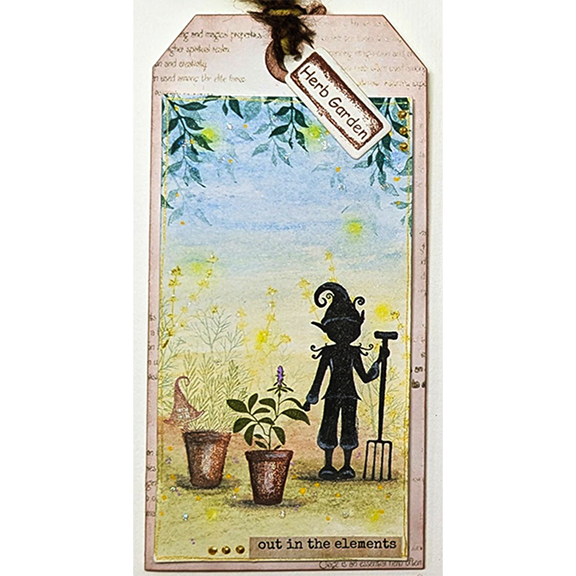 Herbalum Baz Stamp by Lavinia Stamps