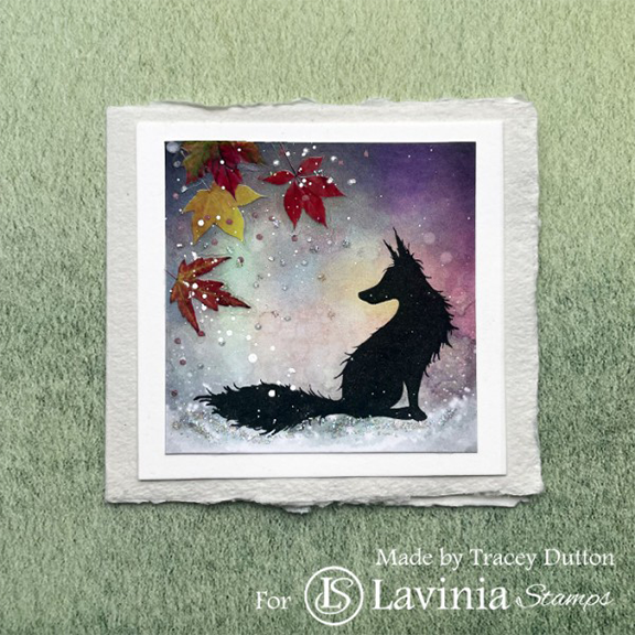 Stickers, Leaf by Lavinia Stamps