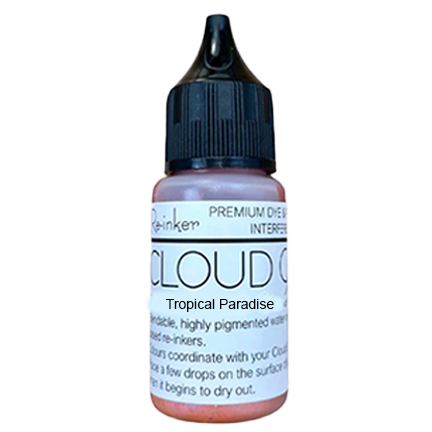 Cloud 9 Dye/Pigment Interference Ink Reinker, Tropical Paradise Shimmer by Lisa Horton Crafts